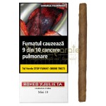 Pachet cu 10 tigari de foi cubaneze fara filtru Romeo Y Julieta Mini